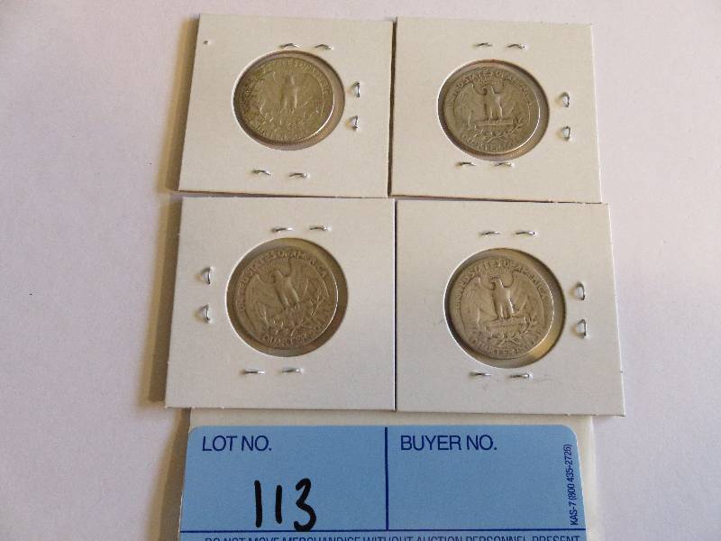 Lot of 4 Quarters
