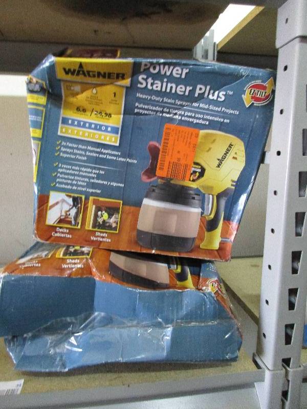 2 wagner power stainers