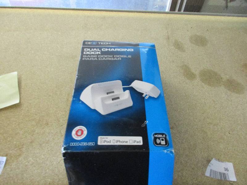 Dual charging dock