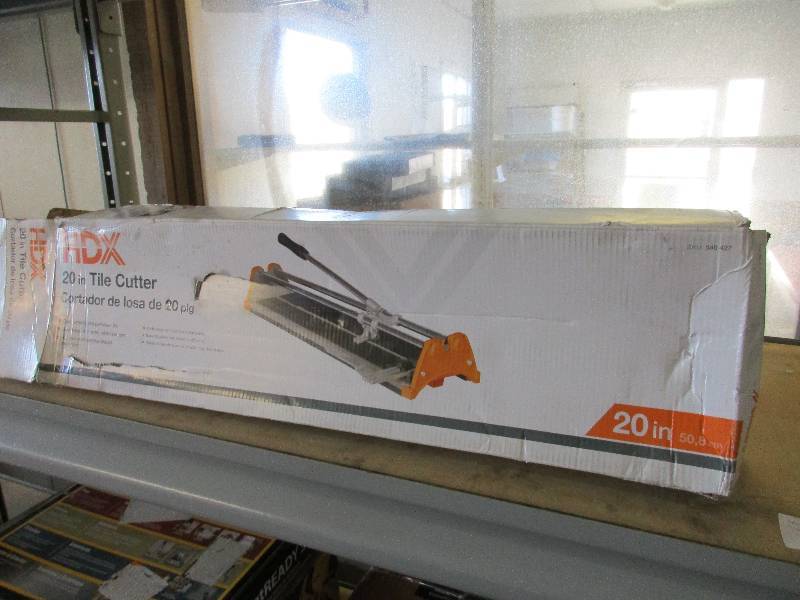 20 in tile cutter