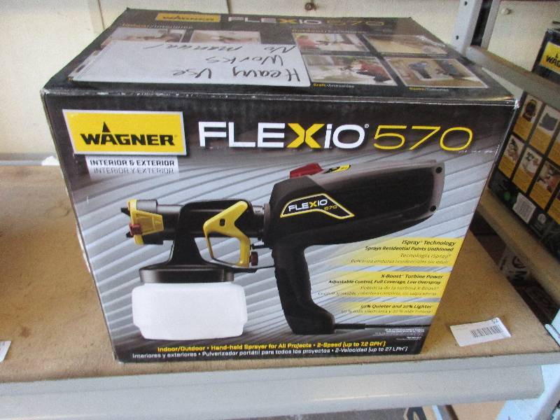 Flexio 570 paint gun