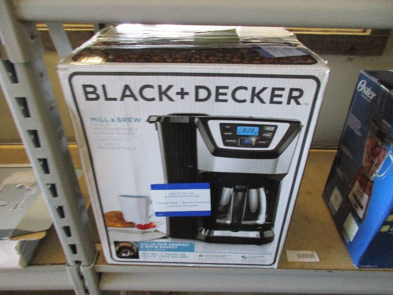 Black & Decker coffee maker