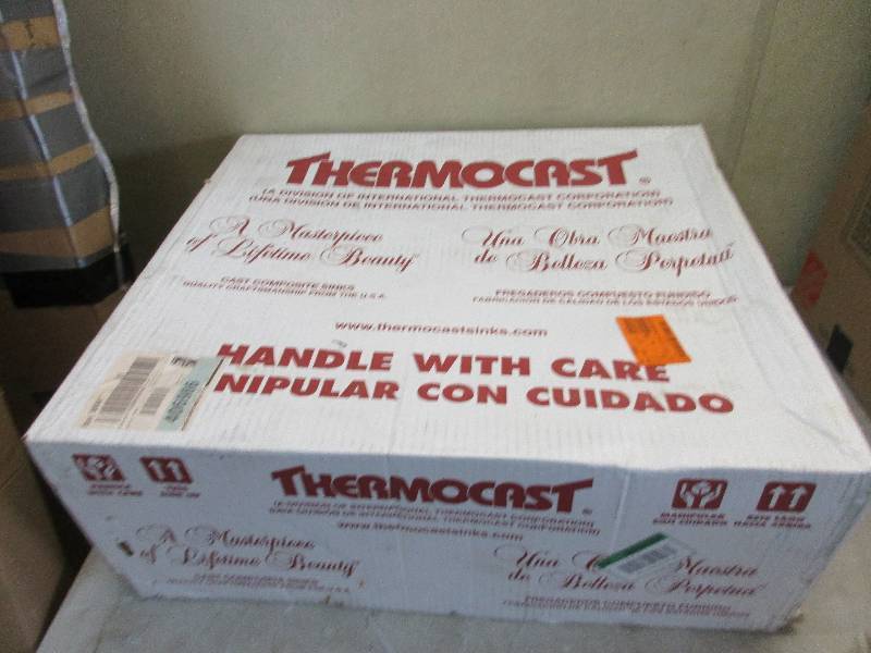 Thermocast sink