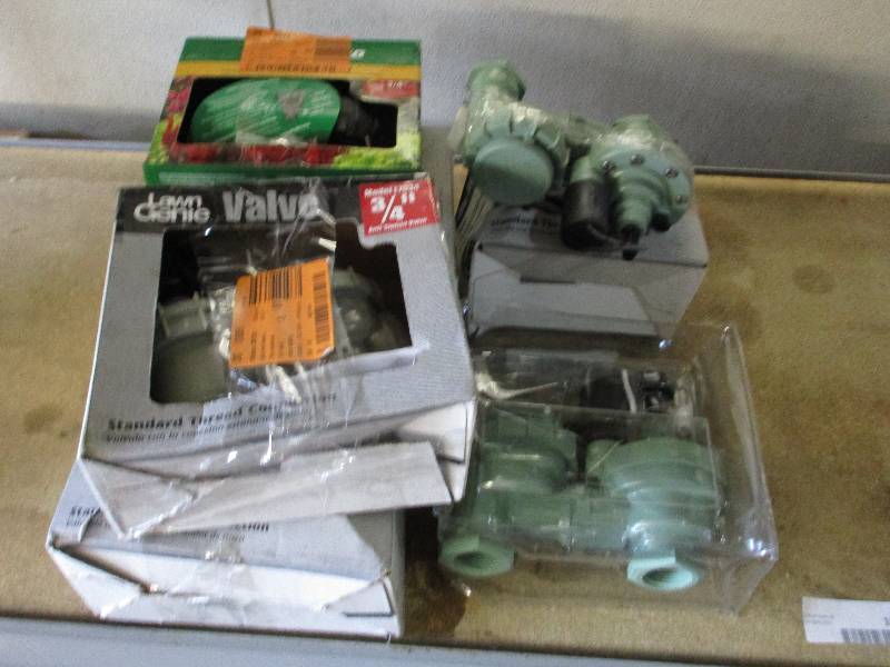 Lawn Sprinkler valves