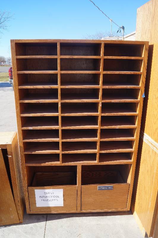 Oak Filing Cabinet