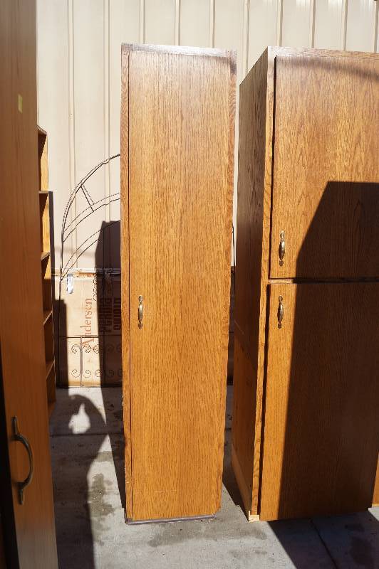 Oak Coat Closet