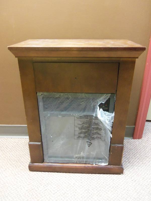 Easton Compact Electric Fireplace Heater