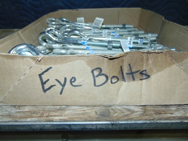 lot 14 image: Multiple Stanley Eye Bolts