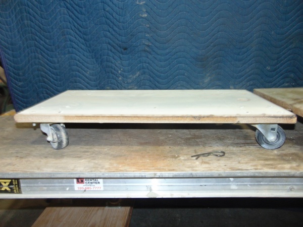 lot 33 image: (2) Four Wheel Dollys