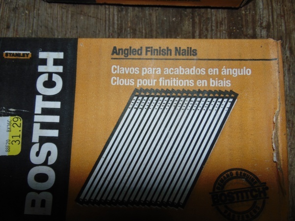 lot 46 image: (2) Boxes of 15 Degree Angle Nails