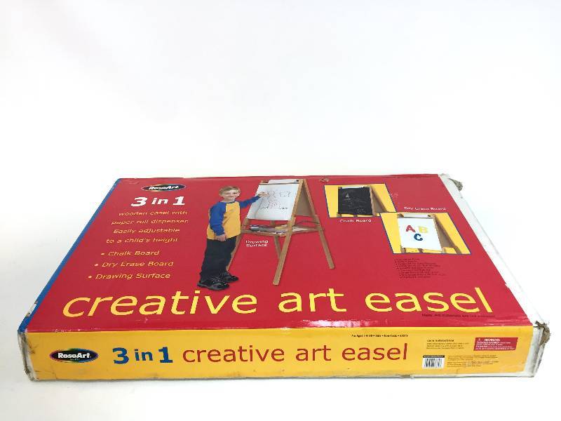lot 24 image: Rose Art 3 in One  Creative Art Easel -- New In Box