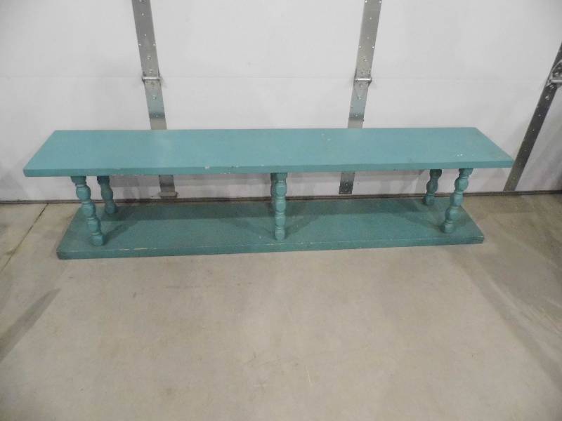 Blue Shelf w Glass