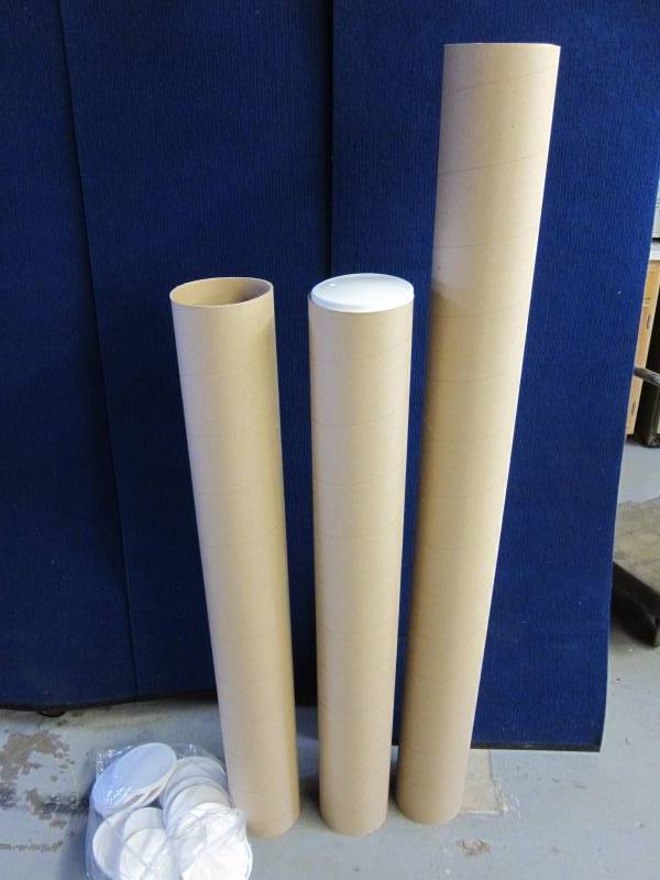 Shipping Tubes w End Caps