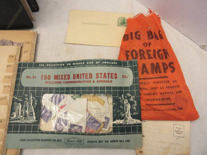Vintage US Stamp Collection