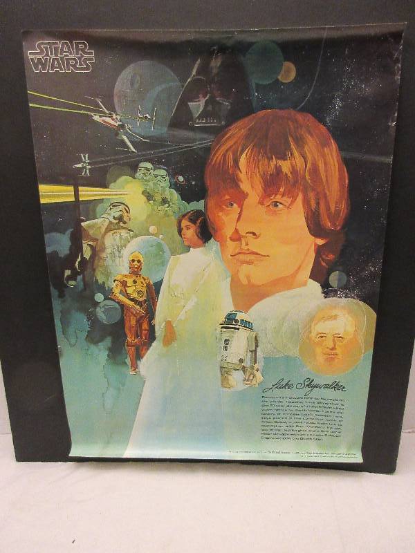 Vintage 1977 Star Wars Collectibles