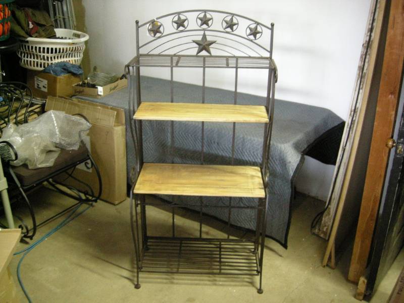 4 Tier Folding ShelfWine Rack