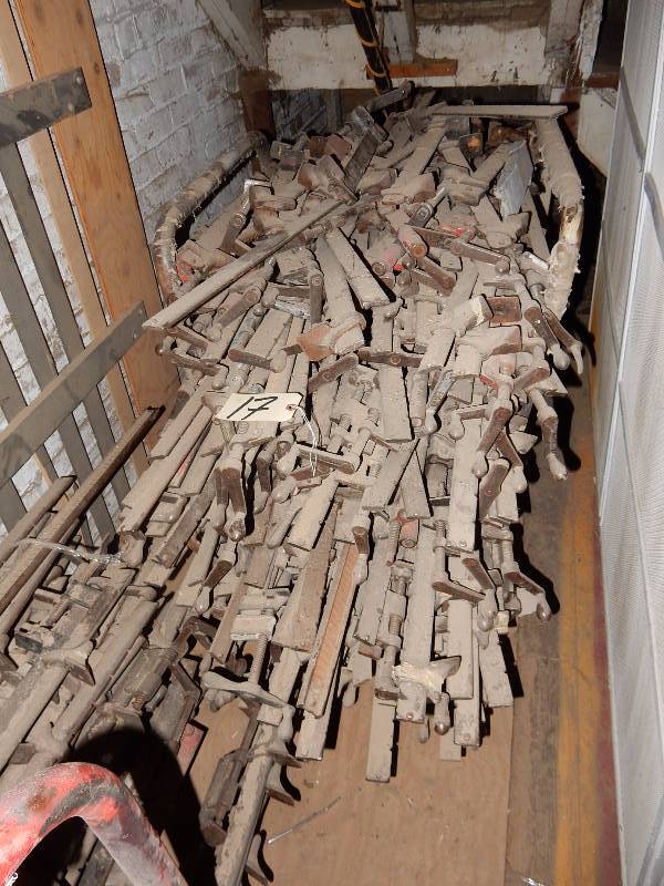 HUGE lot of very old Wood Clamps