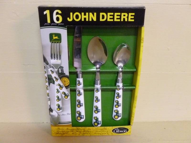 lot 155 image: John Deere Flatware Set