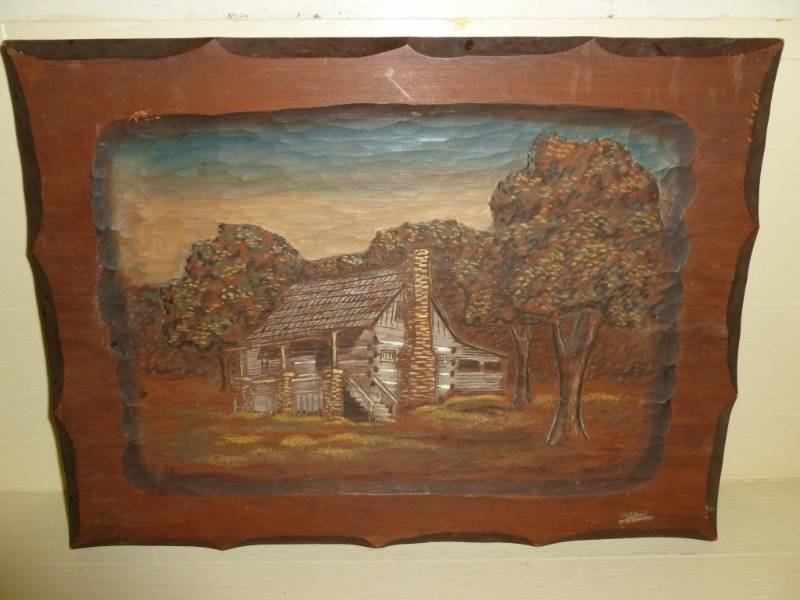 lot 163 image: Wooden Wall Art