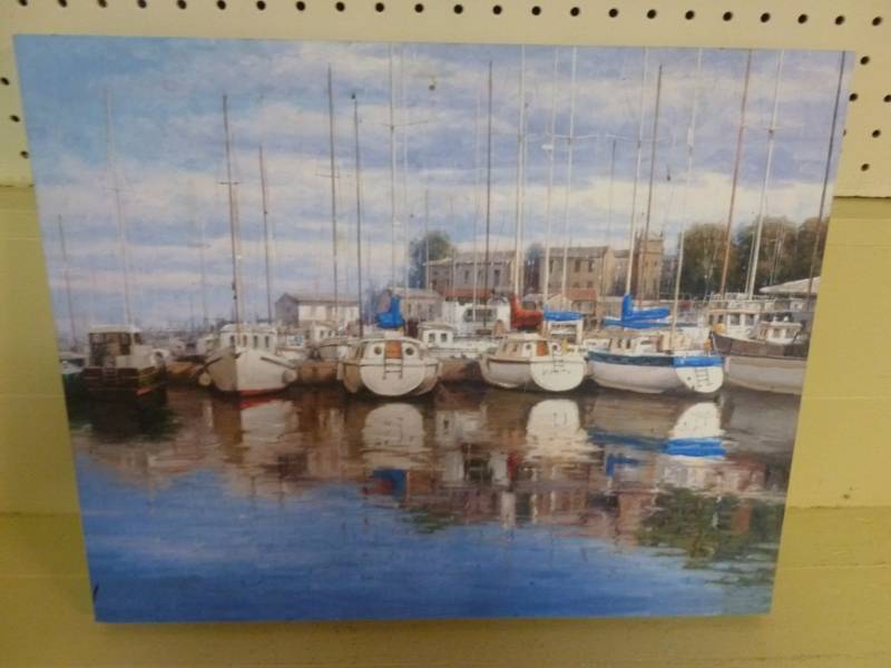 lot 188 image: Print On Canvas