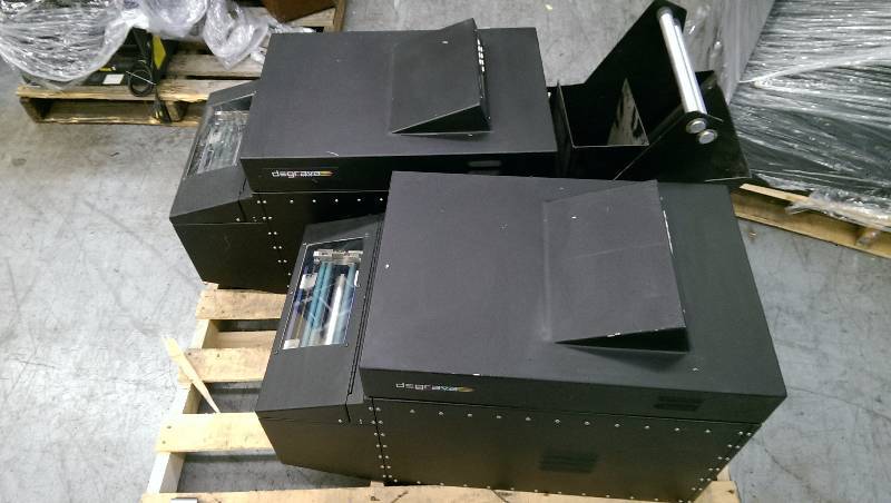 lot 7 image: Lot of 2 Degrava DP 8500 Professional Laser Ink Printers