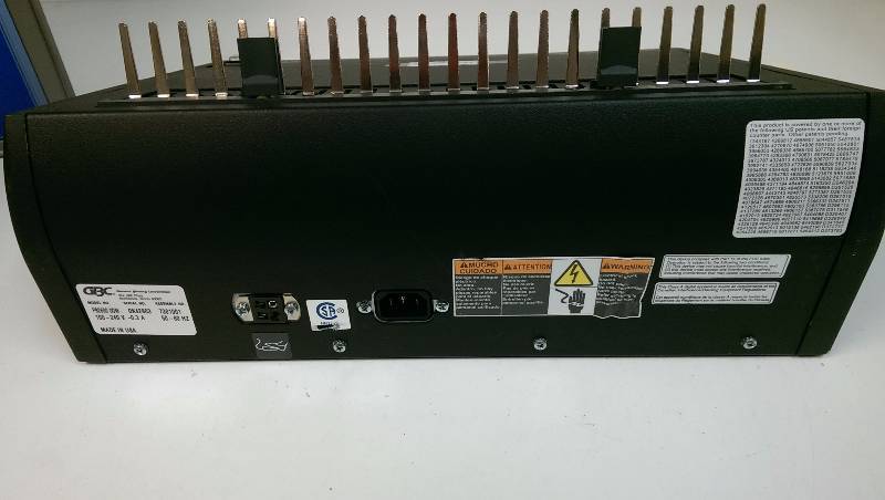 lot 8 image: GBC PB2600 Modular Series Binder Machine