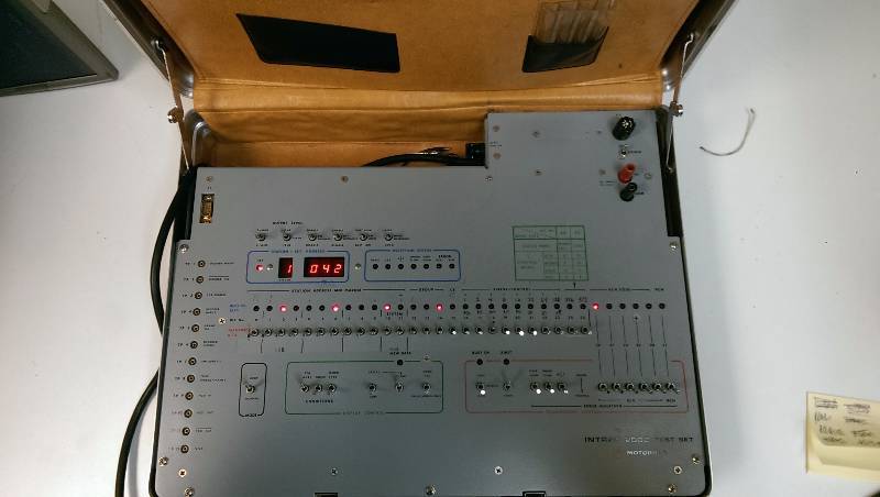 lot 12 image: Motorola Intrac 2000 Test Set