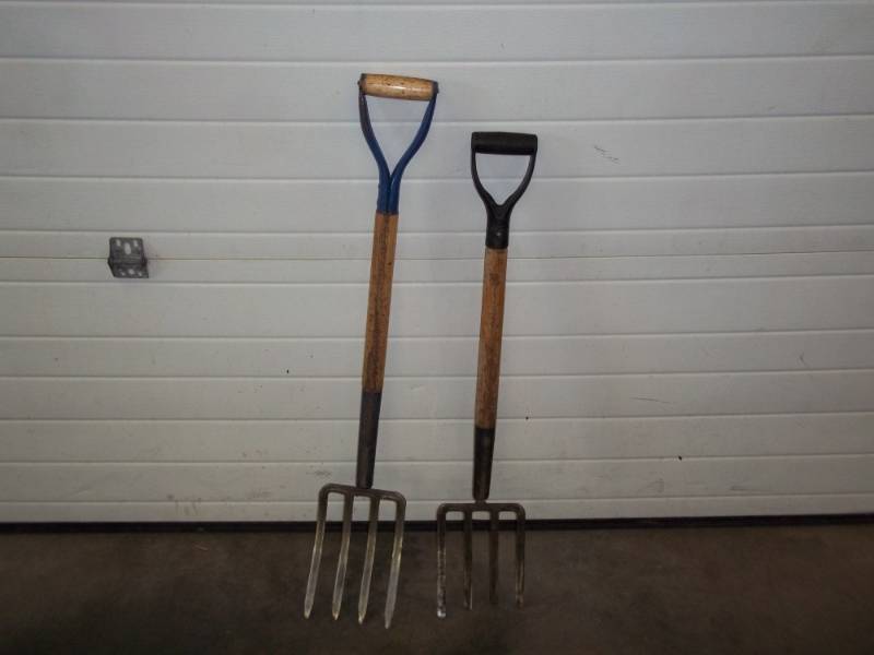 Pair of Potato - Roofing Forks