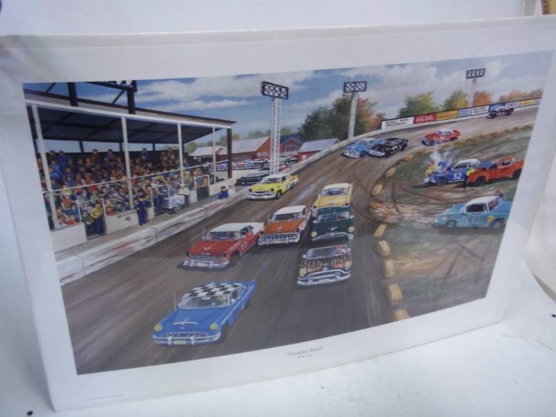 Thunder Road print by Ken Zylla Signed 333  9000