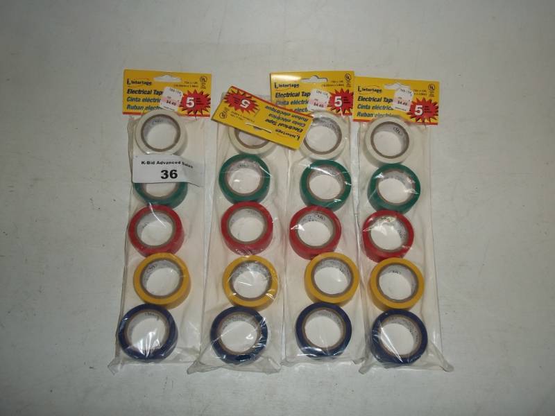 20 Rolls of electrical tape