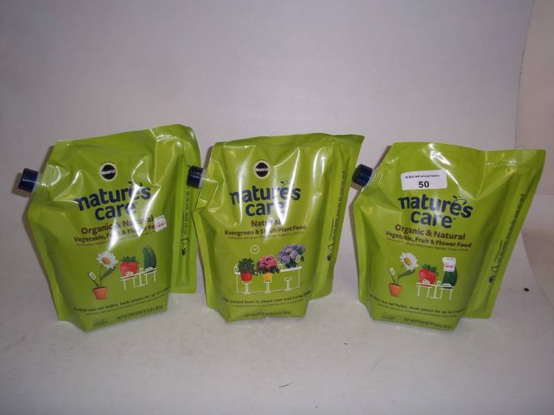 New 3 Natures care Plant products 3lbs each
