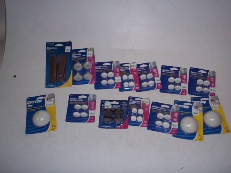 New Furniture glides and doorstops