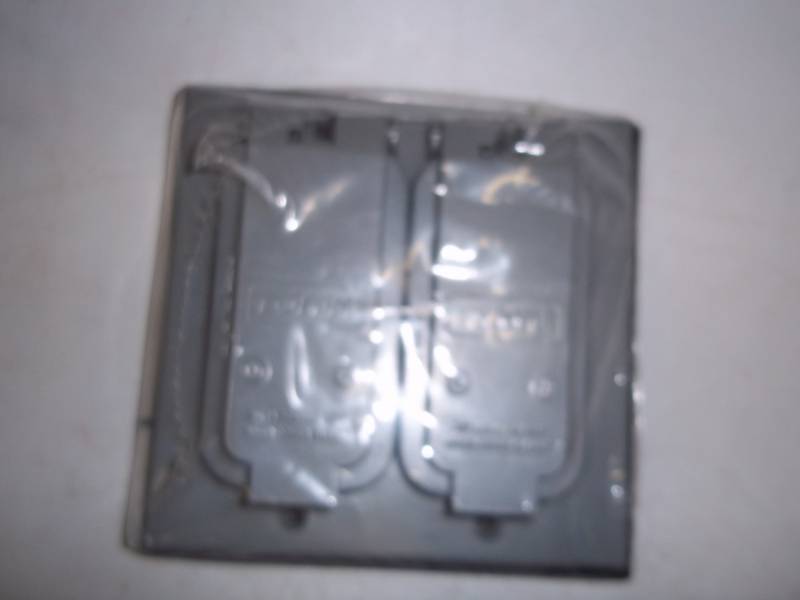 New GFCI COVER two Gang
