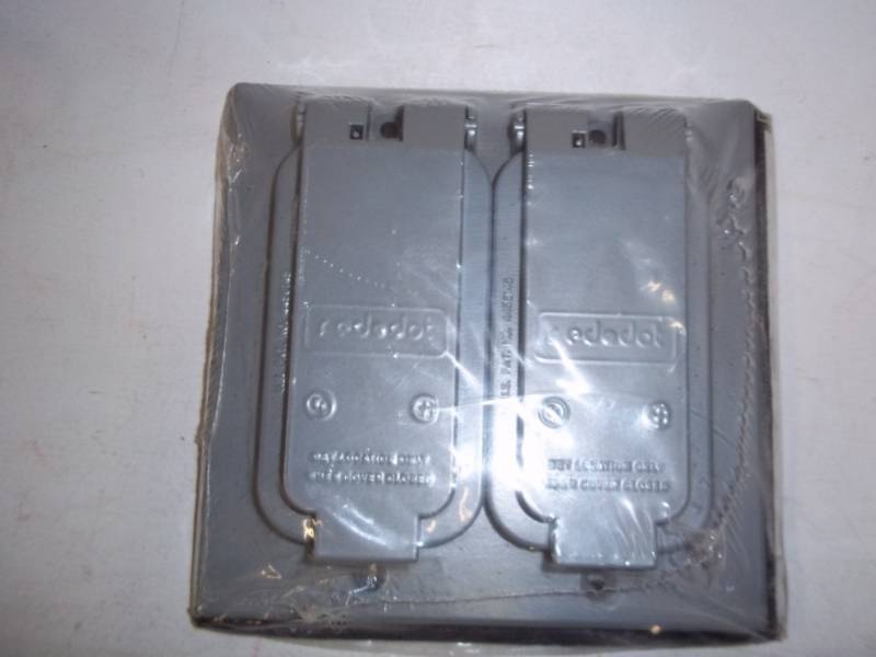 New GFCI COVER two Gang
