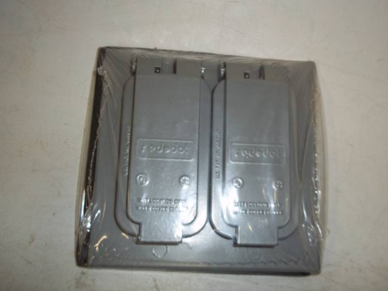 New GFCI COVER two Gang