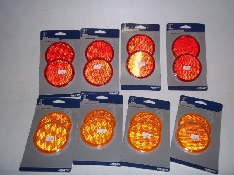 New 8 Packages of Reflectors