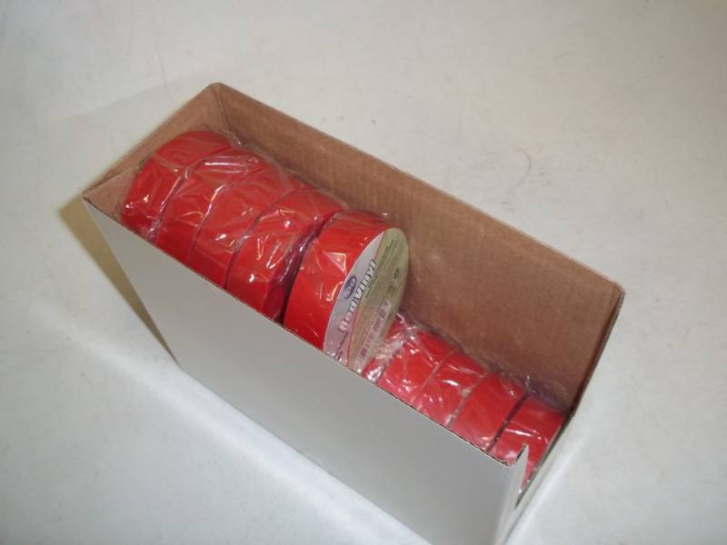 15 Rolls of new Red Electrical tape