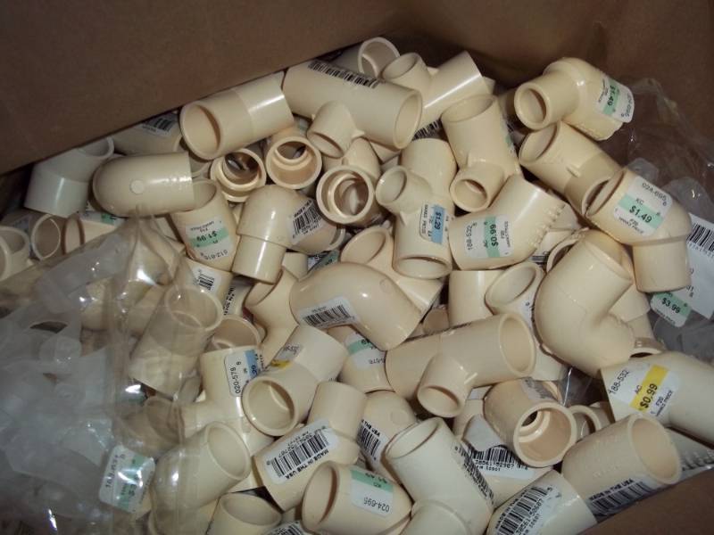 New 15# of PVC fittings