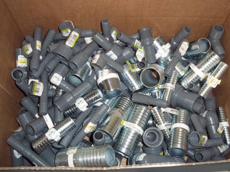 New 17# of plumbing fittings