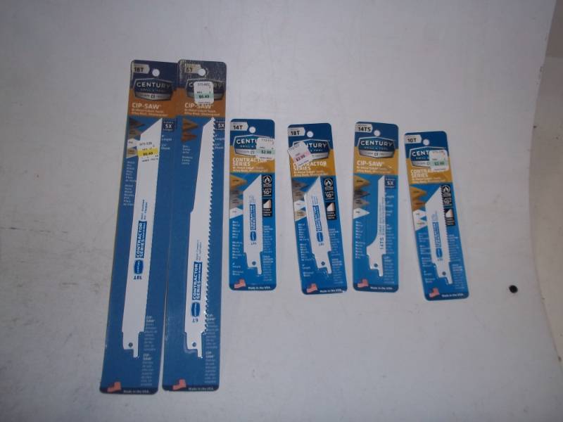 6 New Reciprocating saw blades