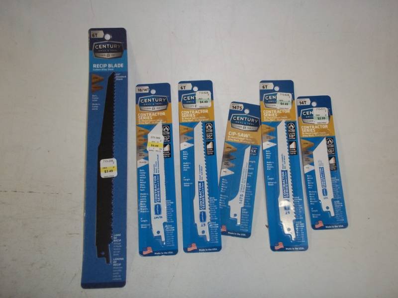 6 New Reciprocating saw blades