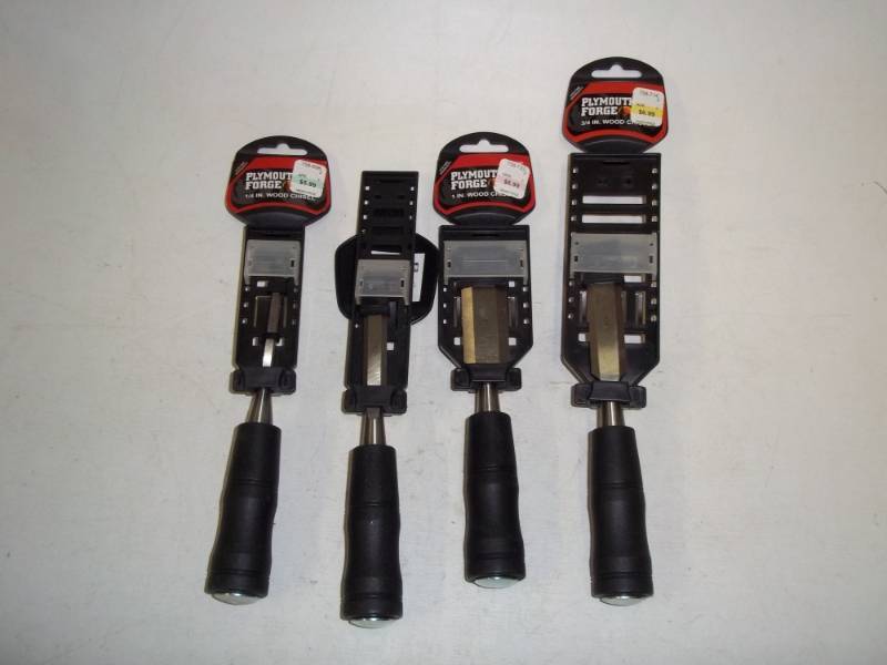 4 new wood chisels