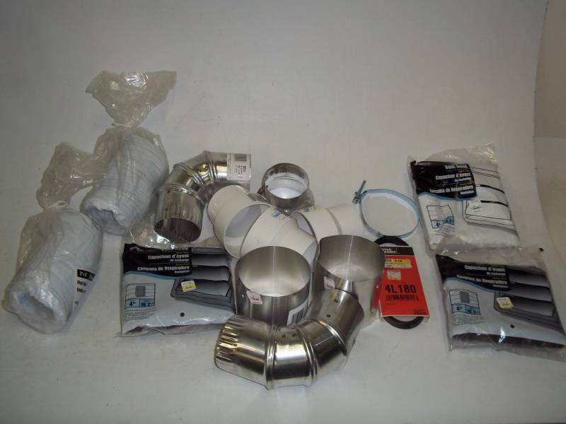 New dryer venting parts