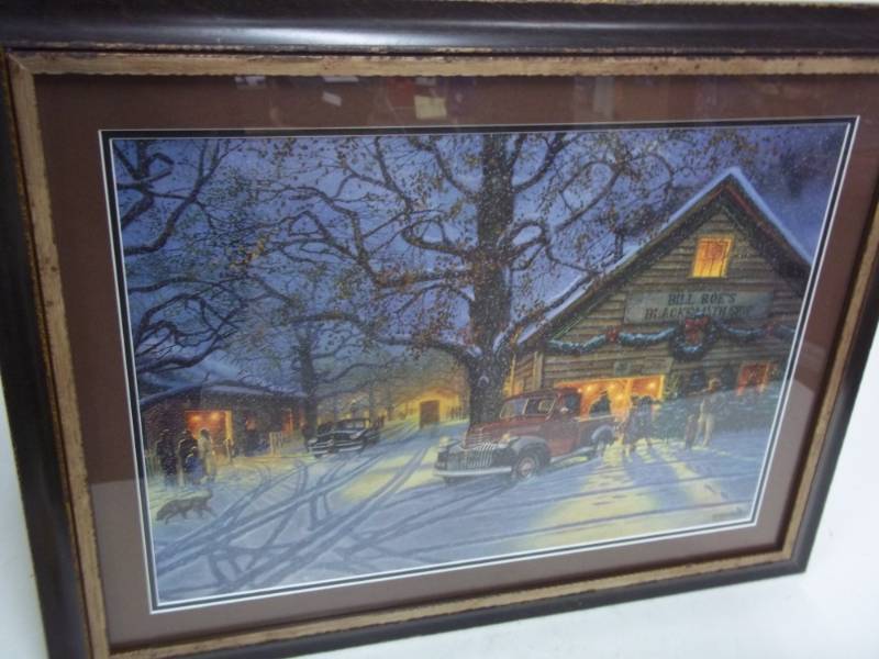 Framed print  20 x 25