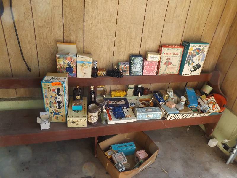 Bench, Box of Boxes and Scents