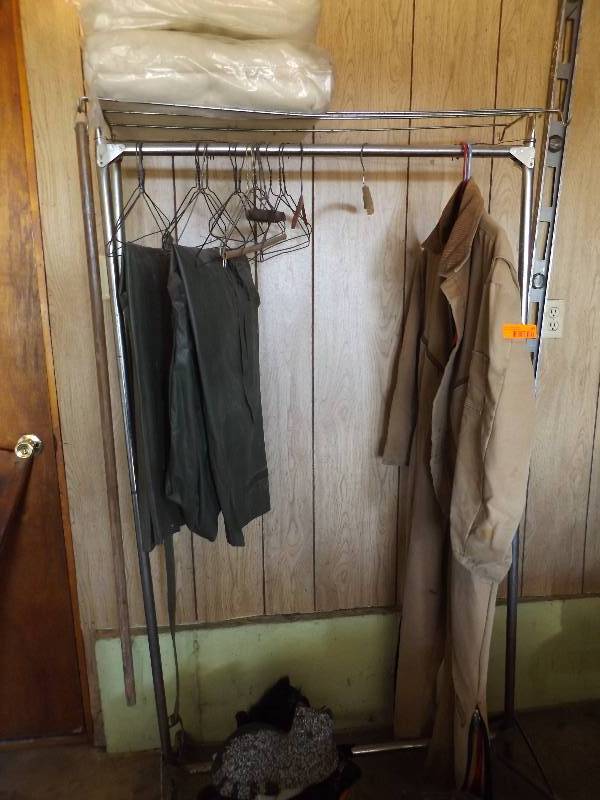 Clothes Rack, Blankets, Outdoor Wear