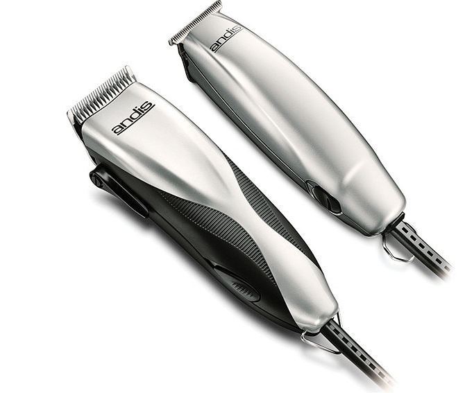 lot 141 image: Andis Pro Motor 27pc Hair ClipperTrimmer Combo
