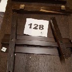 lot 128 image: alcove Wine & Liquor Cabinet in Dark Walnut