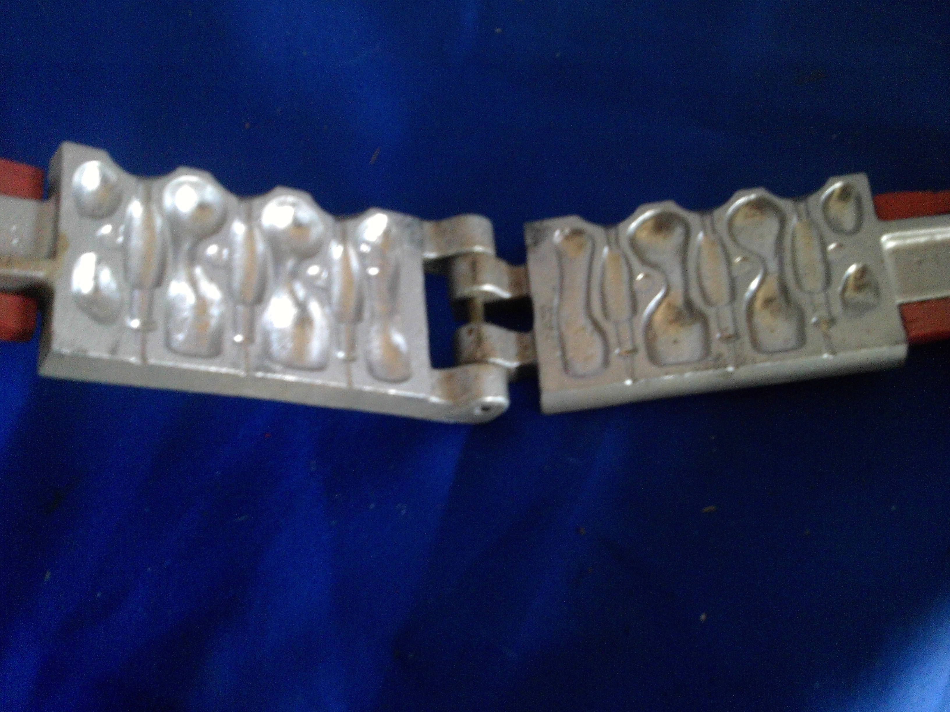 vintage herters fish lure mold