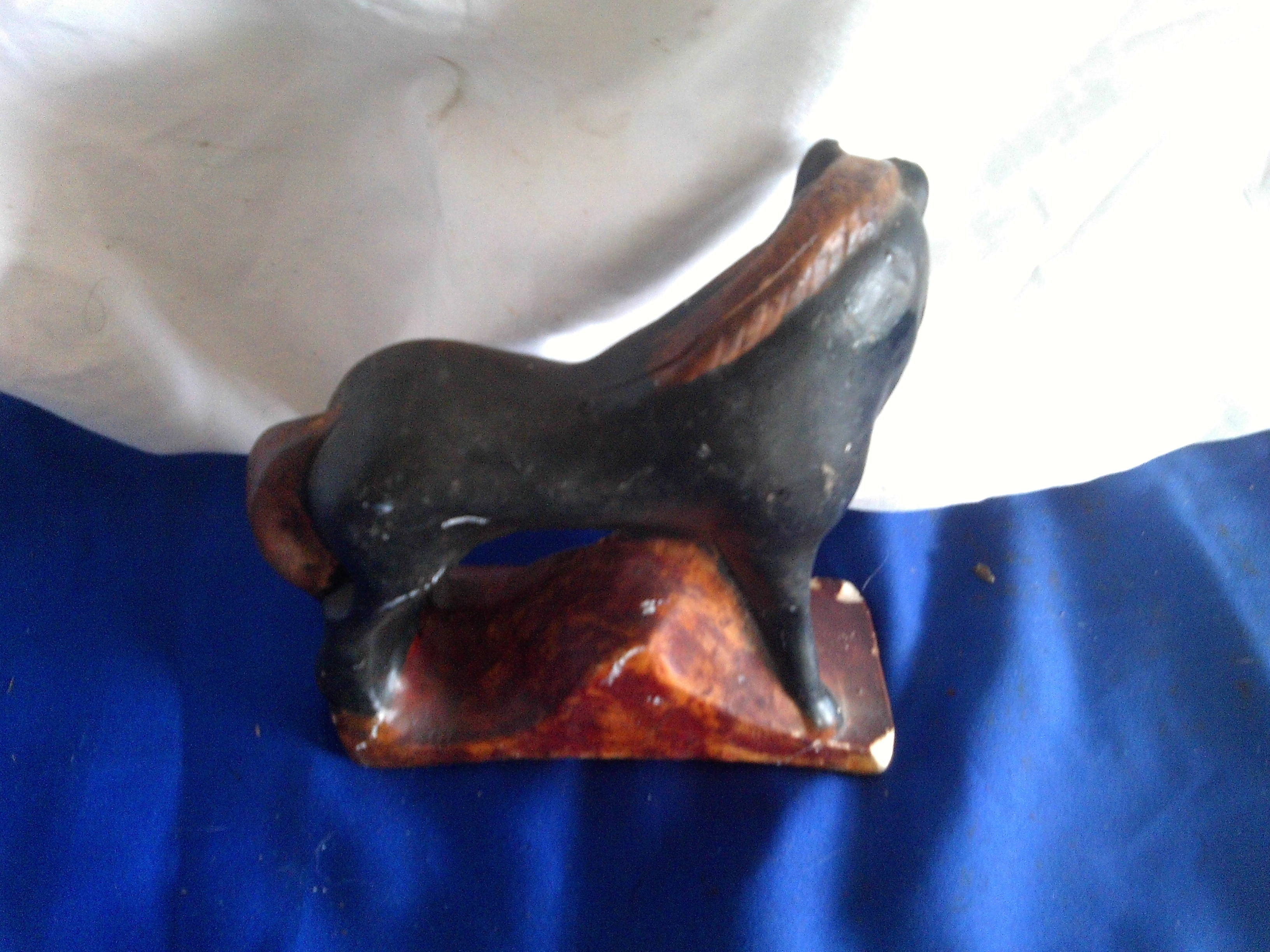 vintage carnival chalk horse